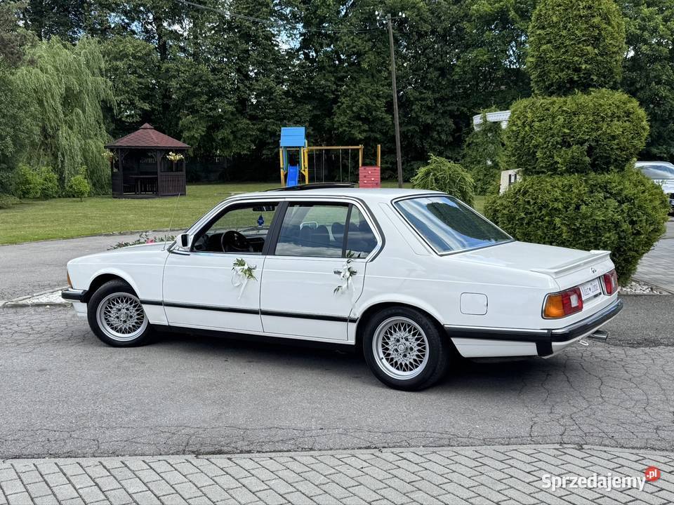 Piękne BMW 7 do ślubu i na wesele Wynajem z Rzeszów