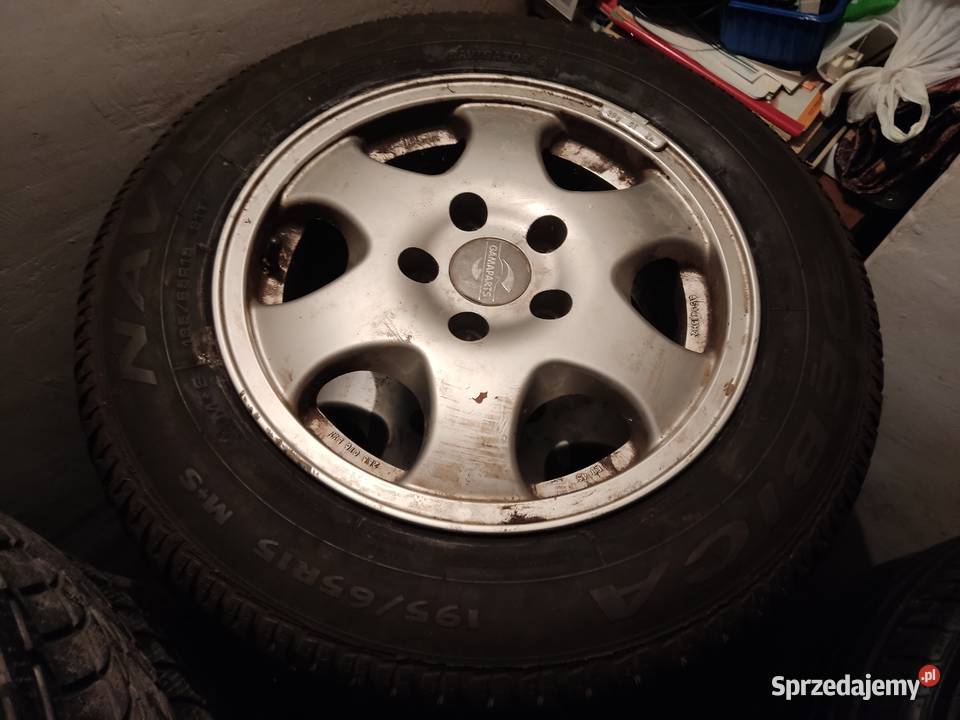 4 felgi 5x112 Gammaparts z 2 oponami Samochodowe lubelskie Lublin