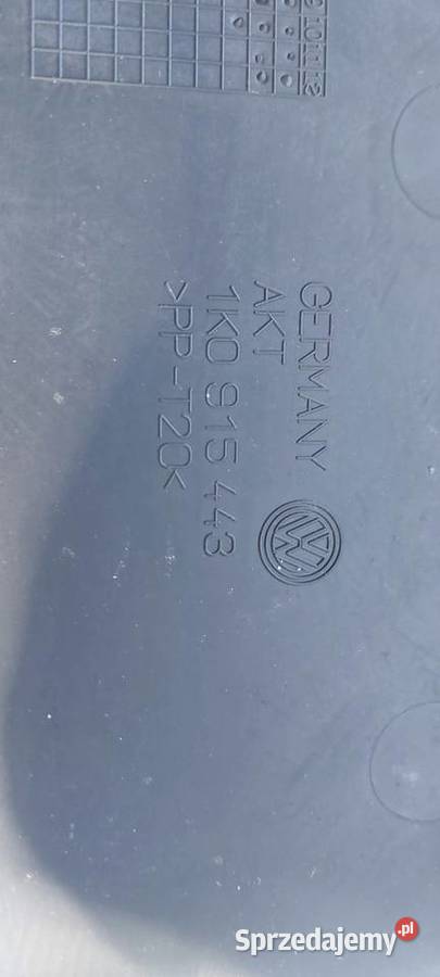 Obudowa akumulatora AUDI A3 8P VW GOLF V zachodniopomorskie Szczecin