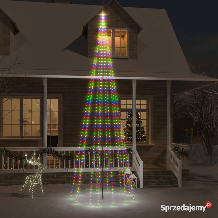 Choinka do montażu na maszcie 732 kolorowych Warszawa