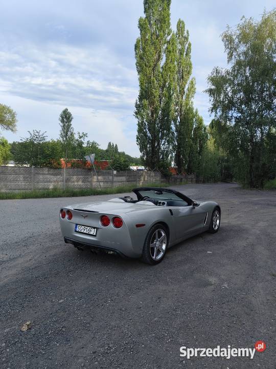 Chevrolet Corvette C6 cabrio 60 2007 kabriolet Rok produkcji 2007 Gliwice