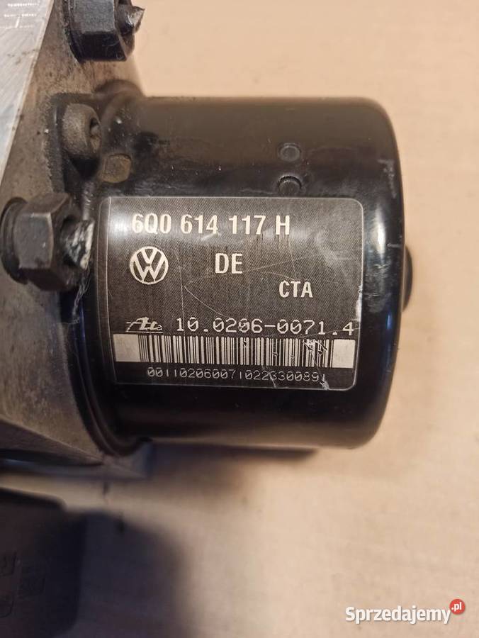 VW Polo 9N Skoda Fabia pompa ABS 6Q0614117H Bolesławiec
