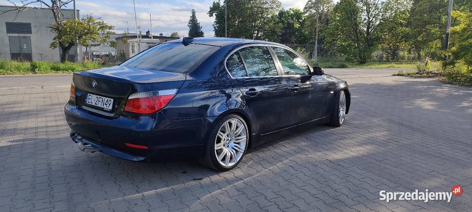 BMW E60 530i M54 Automat Bogate Wyposażenie Łódź