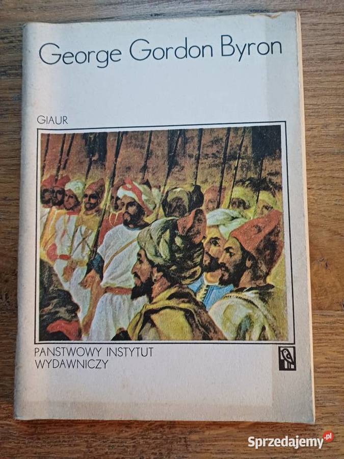 Giaur George Gordon Byron małopolskie Kraków