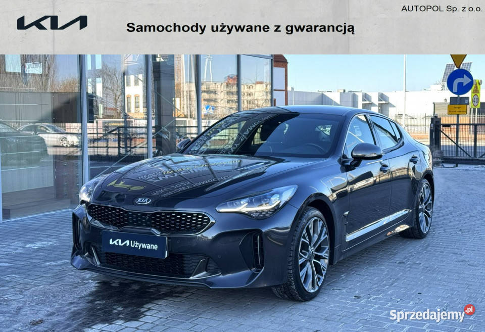 Kia Stinger GTLINE20 TGDI 245 FV23 serwisowany w elektrycznie ustawiane fotele Stinger Toruń