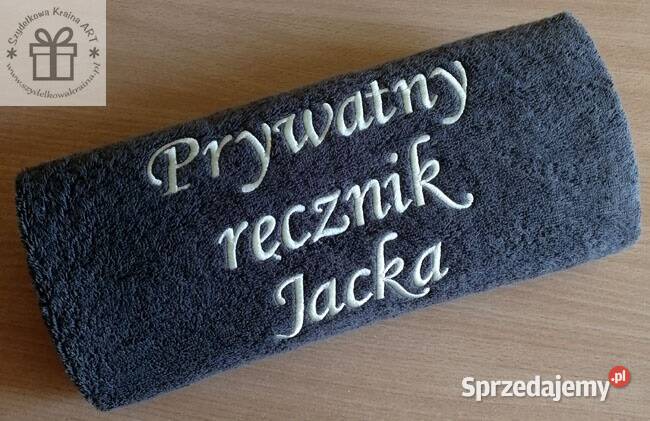 Ręcznik ze znakiem zodiaku imię PREZENT urodziny kujawsko-pomorskie Toruń sprzedam