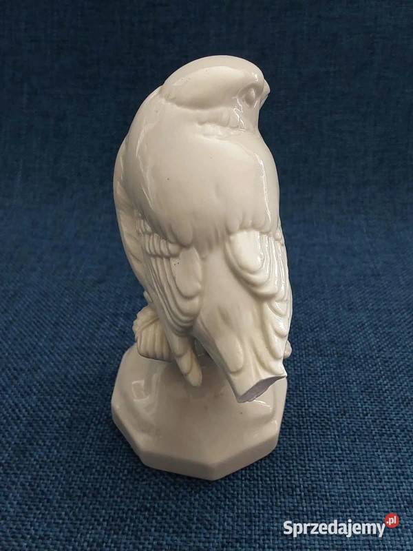 Figurka kolekcjonerska ptaszka Volkstedt Porcelana i szkło Skwierzyna