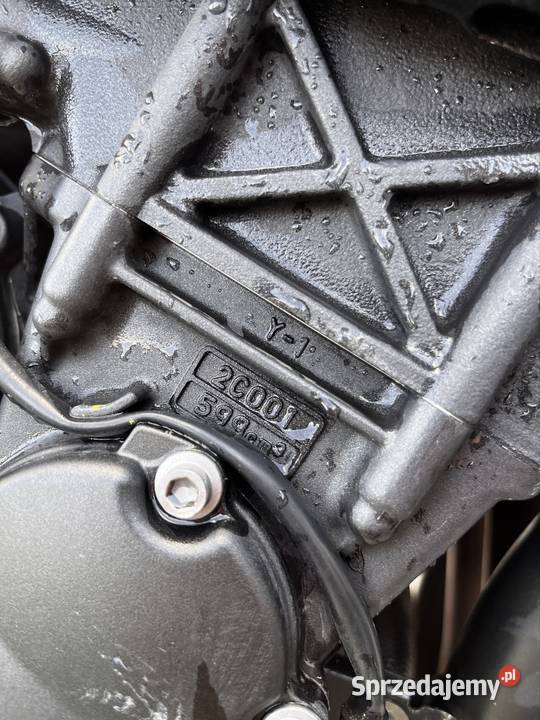 Yamaha r6 rj11 silnik skrzynia głowica Lwówek