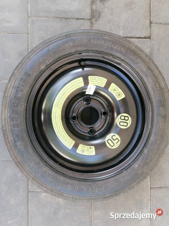 Koło dojazdowe peugeot 5x108 Czarnków sprzedam