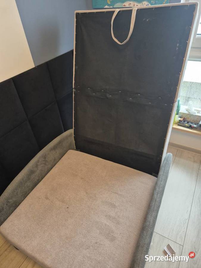 Składana sofa jedno osobowa 80cm