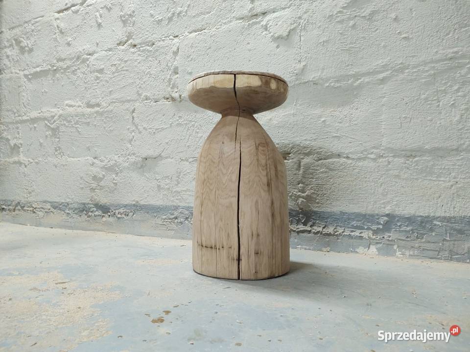 Stołek stolik dębowy Białystok