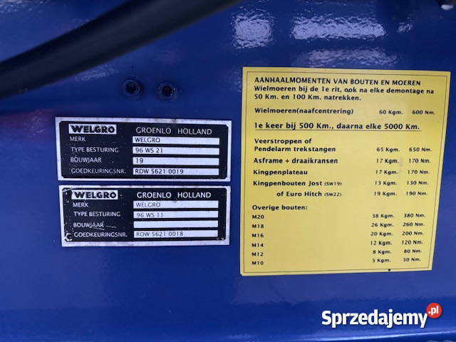 Naczepa do paszy cysterna silos komorowa cysterny Biała Podlaska