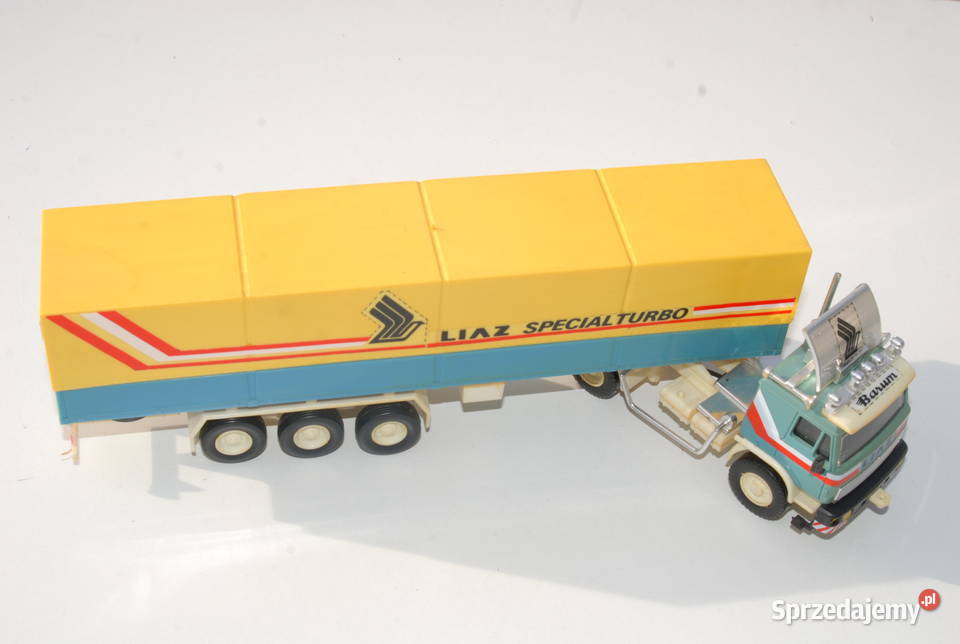 Stara Zabawka ciężarówka TIR Liaz 100551 Camion Pozostałe Cieszyn