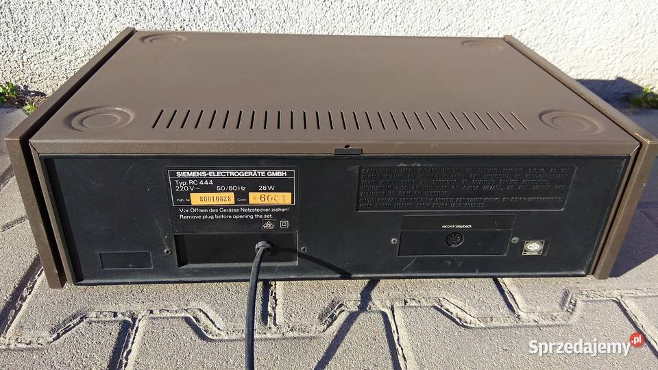 Siemens RC444 wysokiej klasy magnetofon vintage Świebodzice