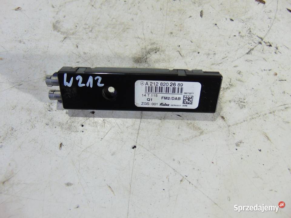 WZMACNIACZ ANTENY MERCEDES W212 LIFT A2128202689