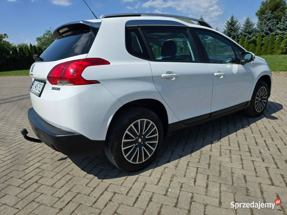 Peugeot 2008 12Turbo Benz Panorama biały Kutno sprzedam
