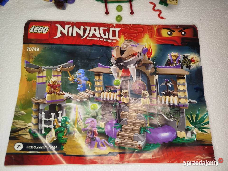 Zestaw klocków LEGO Ninjago 70749 8 lat+