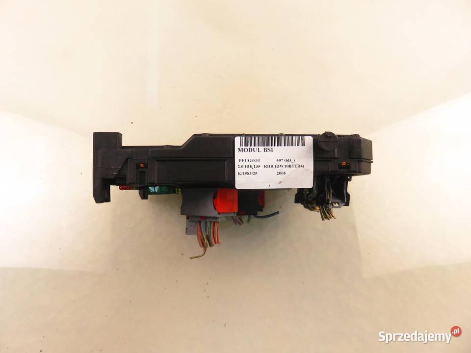 BSI PEUGEOT 407 20 HDi 9655221180 S120104600I małopolskie sprzedam