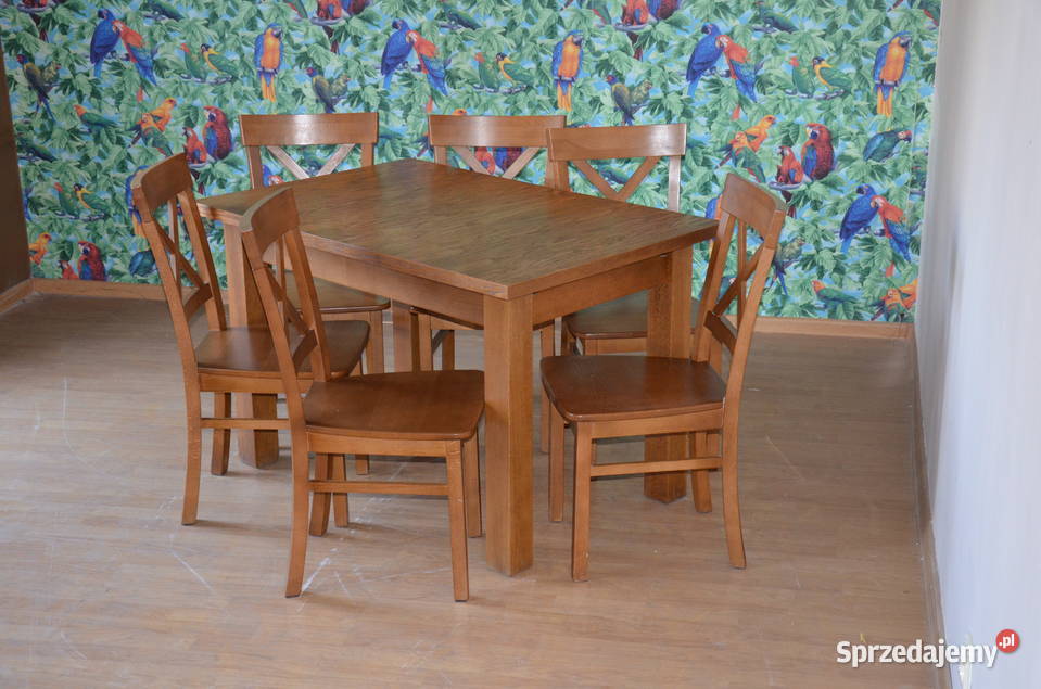 Stoły do lokalu Meble drewniane Stół rozkładany Gliwice
