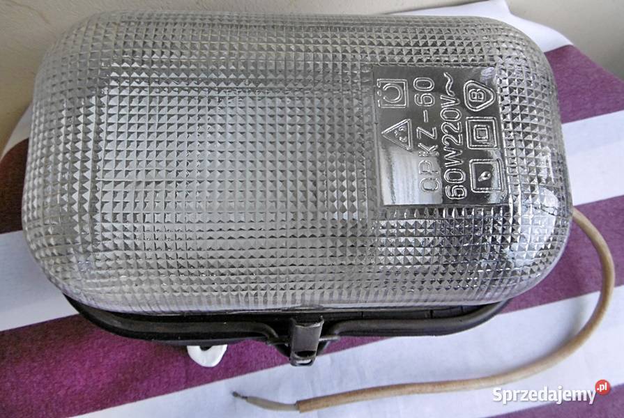 Lampa hermetyczna kanałowa OPKZ 60 gwint E 27 Pozostałe Ostrów Wielkopolski