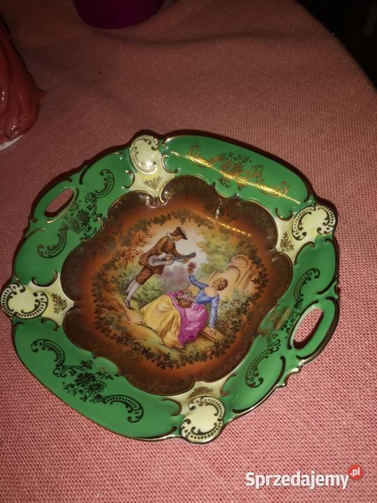 Patera Ze scenką antyczną Mitterteich Gdańsk