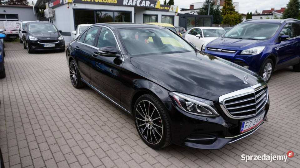 Mercedes C 180 piękny Gwarancja W205 20142021 Rok produkcji 2016 Zielona Góra
