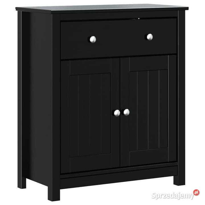 Szafka łazienkowa BERG czarna 695x34x80 drewno Warszawa