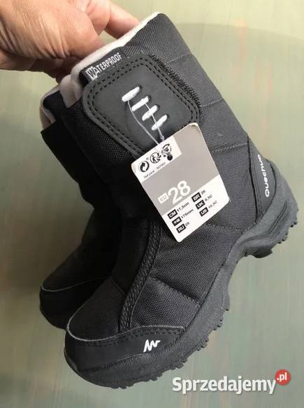 Buty zimowe Quechua Decathlon 28 Śniegowce NOWE Zabrze