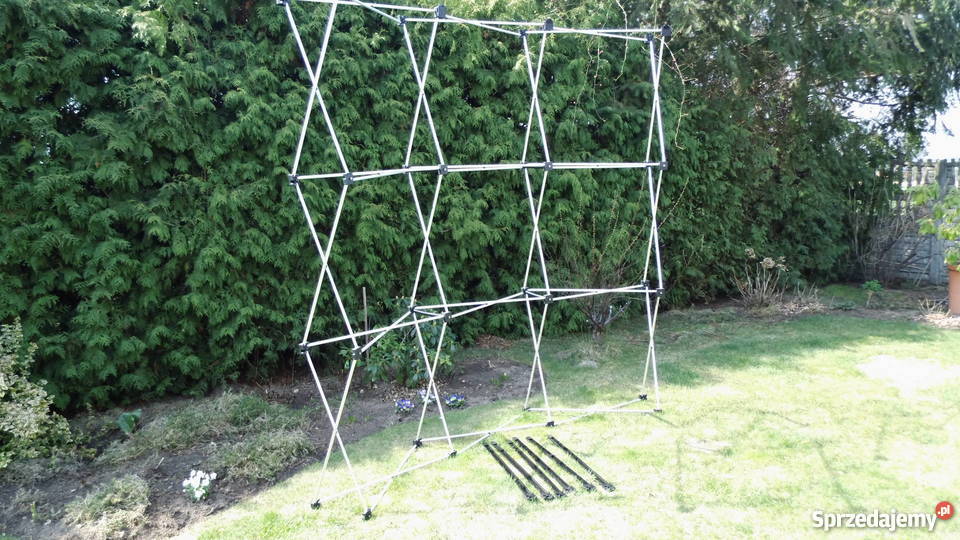 Ścianki reklamowe do ogrodu Rozkładane Aluminium Radzewice