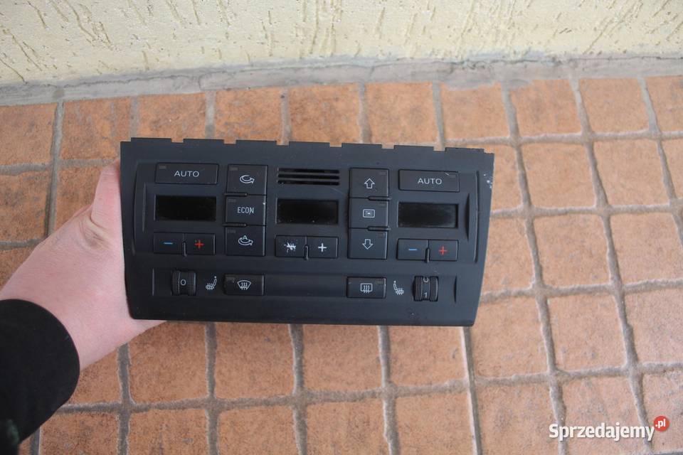 PANEL KLIMATYZACJI AUDI A4 B6 POD 2 DIN Panele sterowania, przełączniki