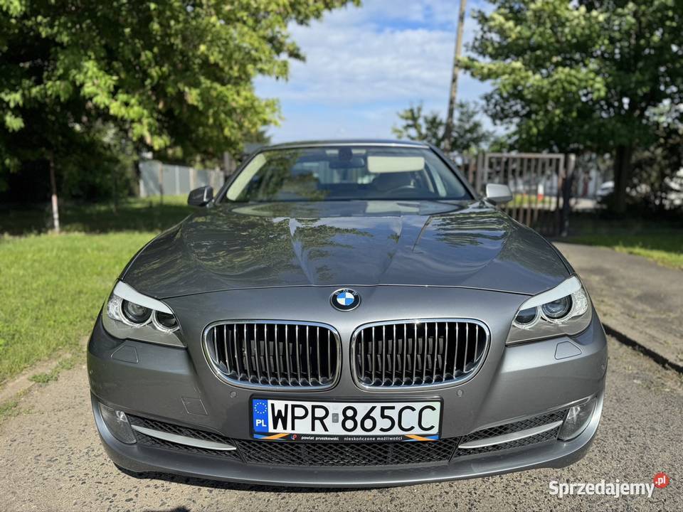BMW 528i F10 2012r 245 Bezwypadkowe Pierwszy elektryczne lusterka Pruszków