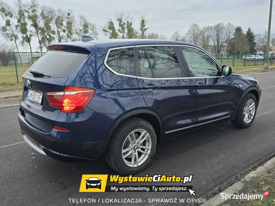 BMW X3 Telefon 604247799 Włocławek F25 2010 Rok produkcji 2011