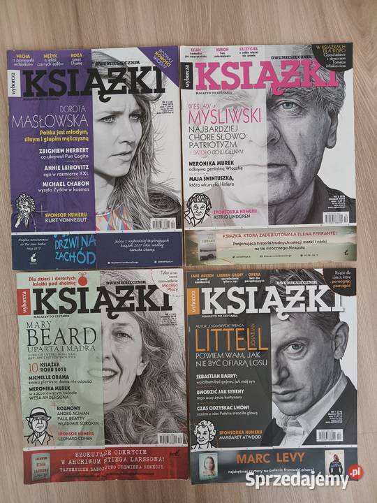 Książki Magazyn do czytania 4 numery Masłowska Kraków