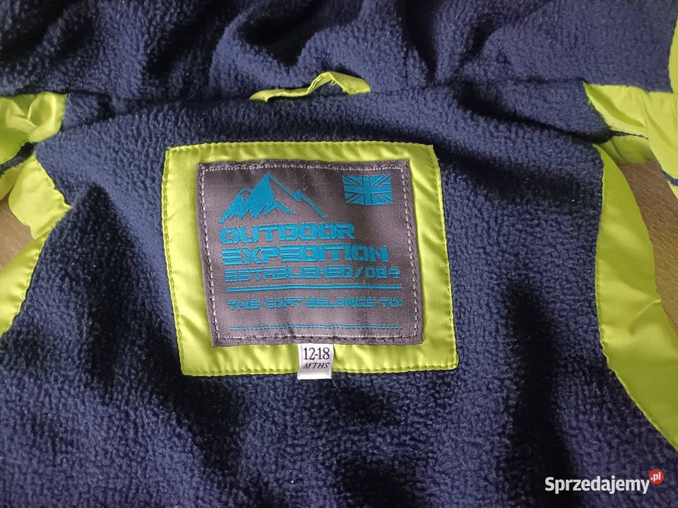 Ciepły bezrękawnik z kapturem MS 83 Kwidzyn sprzedam
