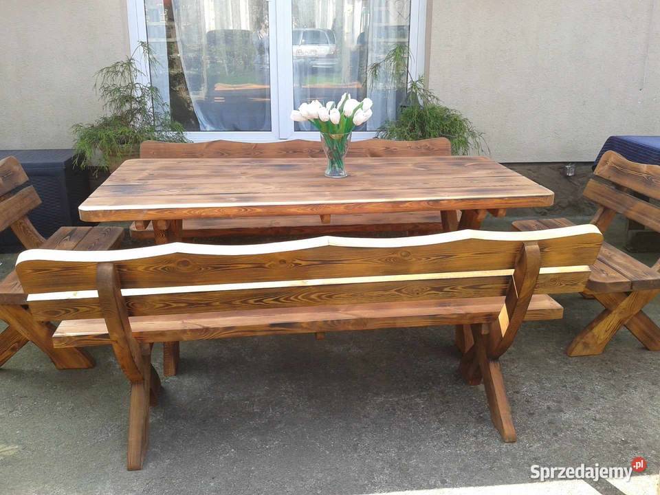 Piękny komplet ogrodowy Czarna Woda sprzedam