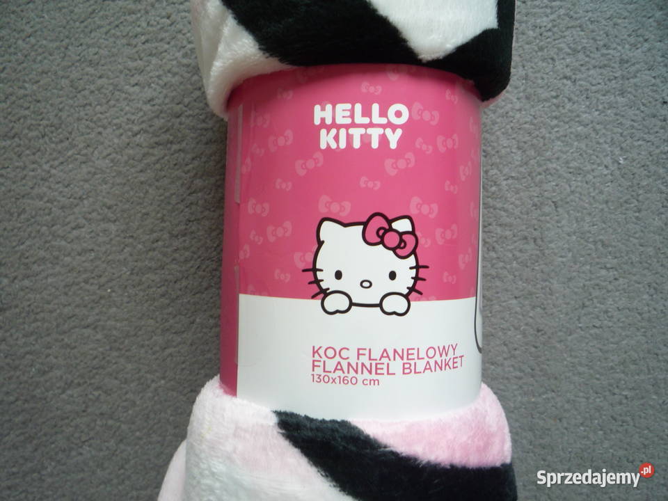 Hello Kitty Nowy Koc 130x160 Szczecin sprzedam