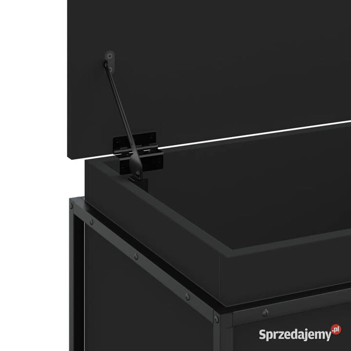 Skrzynia z pokrywą czarna 100x40x515 WM848804