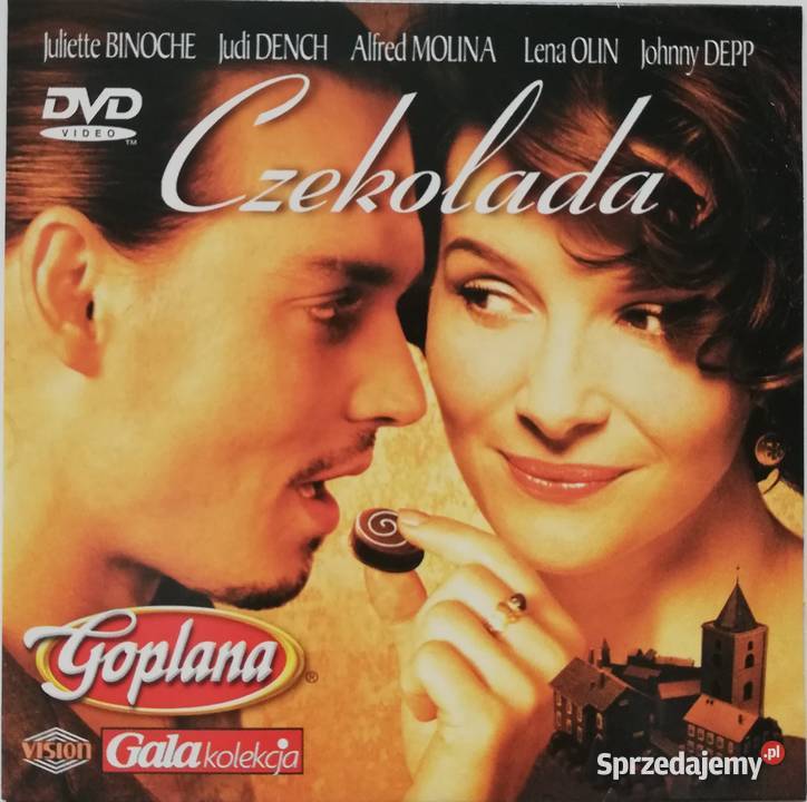 Czekolada DVD Juliette Binoche Johnny Depp Judi Filmy Łódź