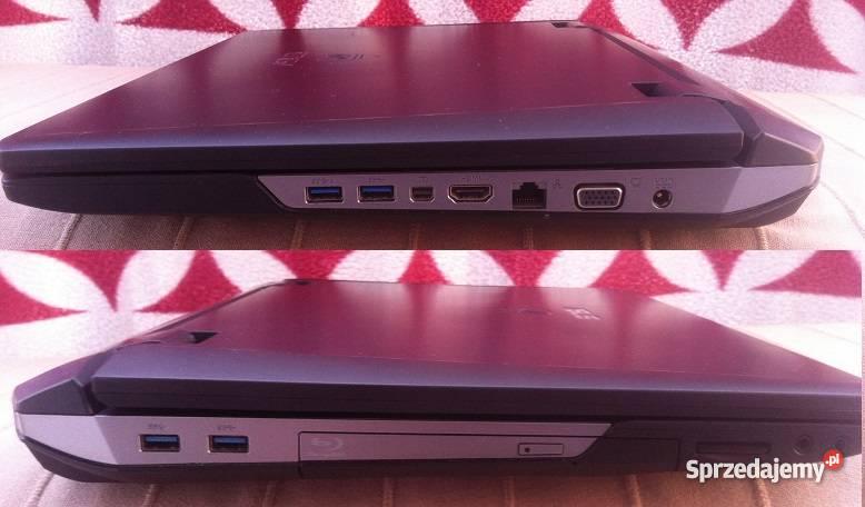 ASUS G75VW i7 3610QM GF660m 16GB 1TB SSD 128GB sprzedam