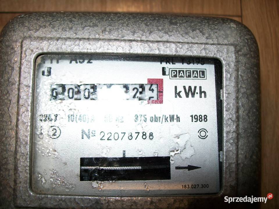 LICZNIK PRĄDÓW PRĄDOWY NOWY TABLICA Świerzawa