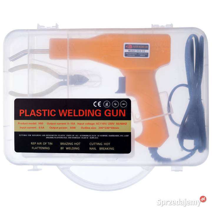 Zszywacz do Plastiku w Walizce 1000 Zszywek 50 W małopolskie