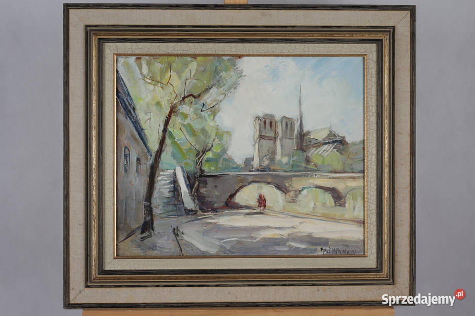 ARTexpert Obraz olejny na płycie Knut Norman zachodniopomorskie Dobrzany