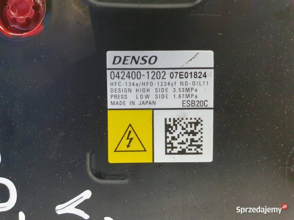 SPRĘŻARKA KLIMATYZACJI Toyota Corolla E21 Chełm