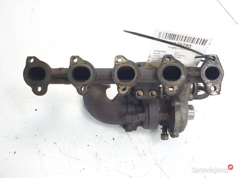 TURBOSPRĘŻARKA PEUGEOT BIPPER 54359700021 Lipno sprzedam