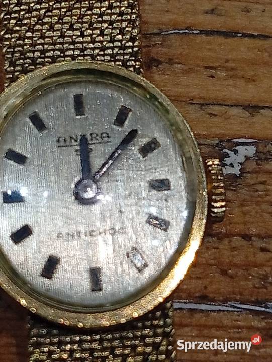 Zegarki damskie vintage pozlacane opolskie Nysa