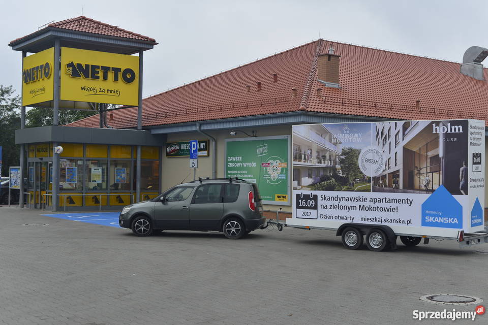 Reklama mobilna podswietlana