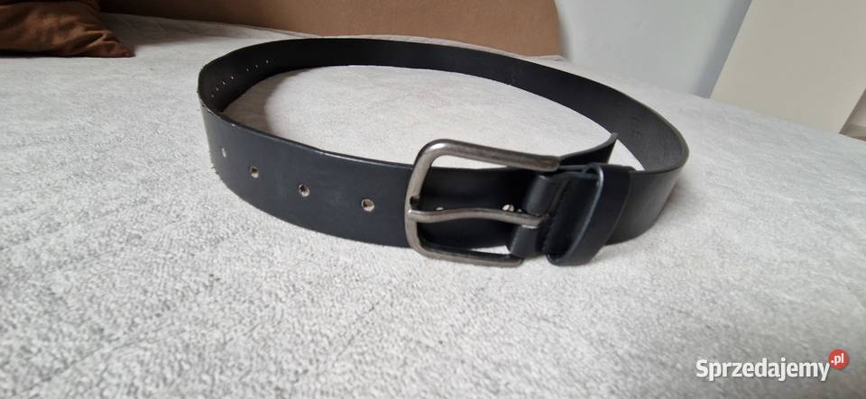 czarny pasek męski 130 małopolskie sprzedam