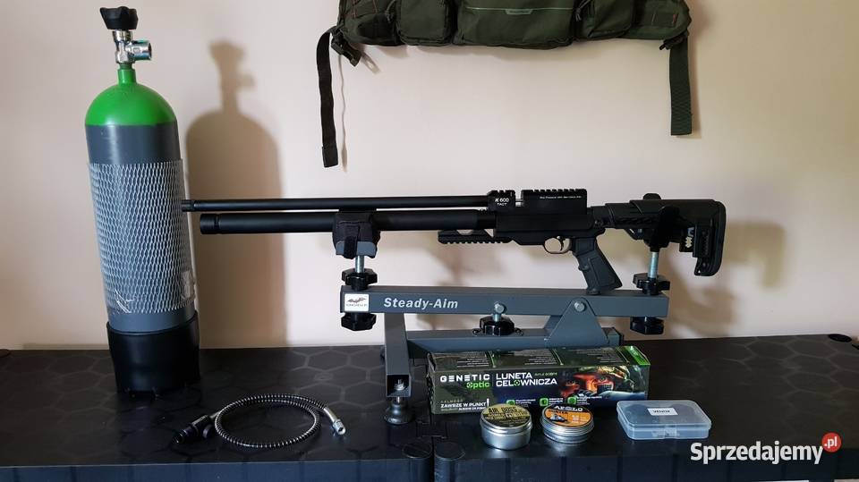 ZestawROMEK pcp Wiatrowka 55mm Przetoczka butla