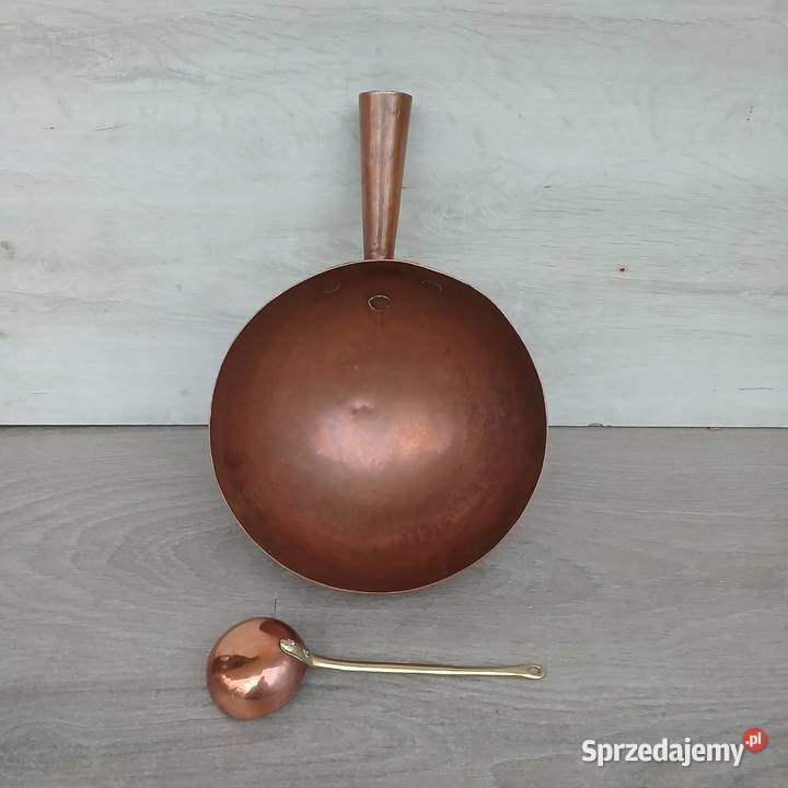 Miedziana chochla miedziana chochelka do sosu Warszawa