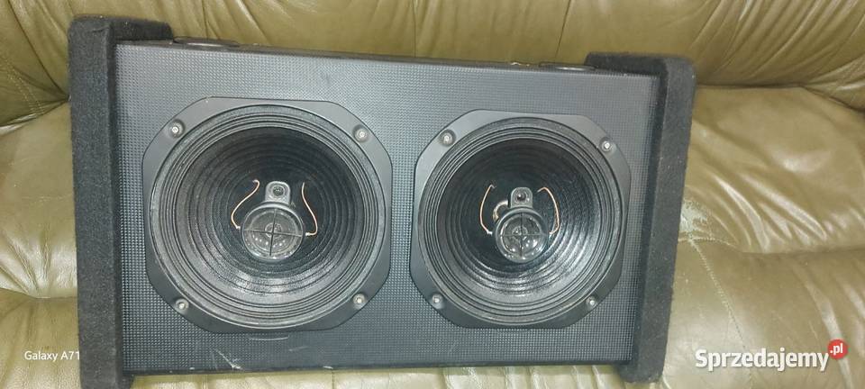 Subwoofer tuba głośniki Mac Audio trójdrożne Konina